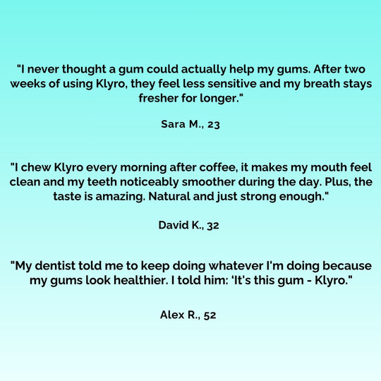 Klyro Remineralizing Gum (Buy 1 Get 1 FREE)