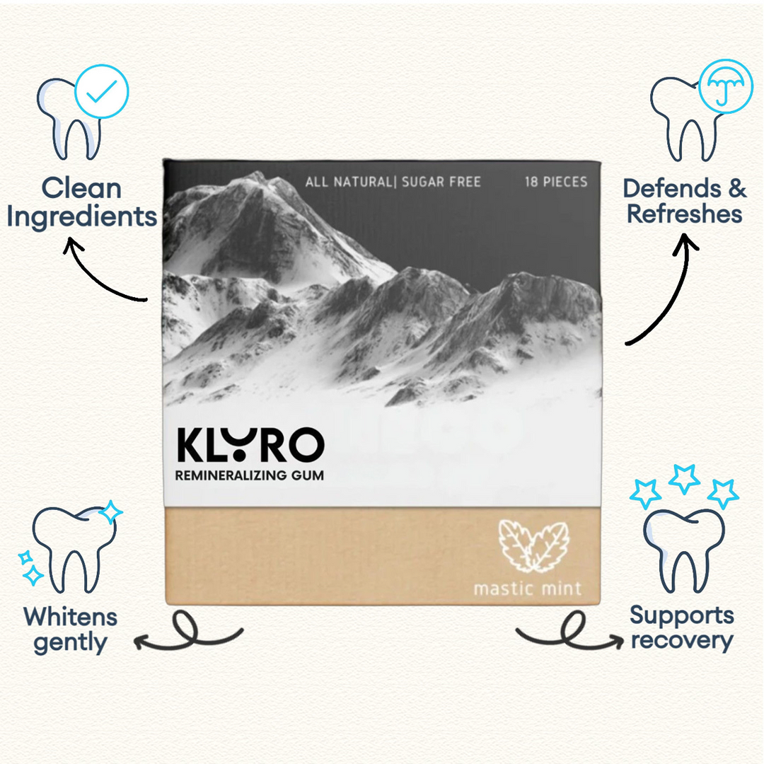 Klyro Remineralizing Gum (Buy 1 Get 1 FREE)